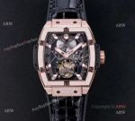 Best Hublot Masterpiece Mp-06 Senna Rose Gold Diamond Tourbillon Watch Replica